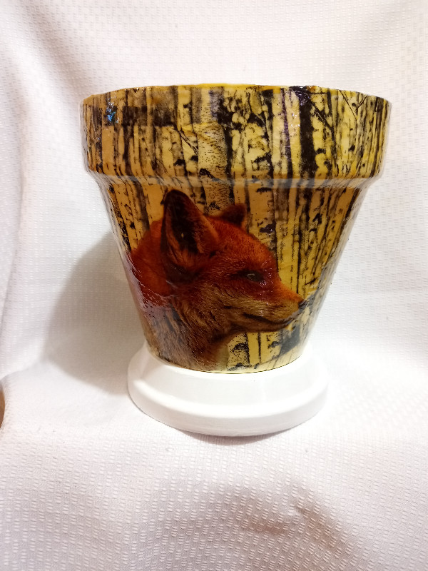 Fox Woods Forest Planter ~Handmade! in Home Décor & Accents in Mississauga / Peel Region