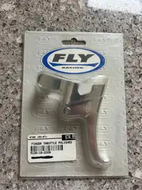 Fly Racing billet aluminum finger throttle