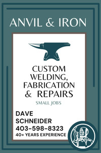 Custom Welding, Fabrication & Repairs