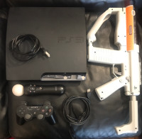PS3 SLIM BUNDLE INCLUDING 16 GAMES AND ACCESSORIES