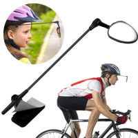 Bike helmet mirror