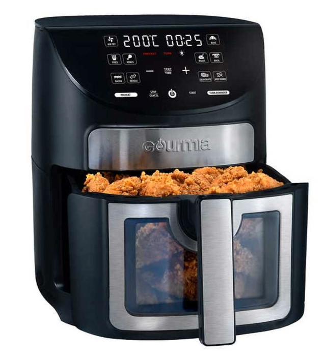 Gourmia Air Fryer 6.7L with open window in Kitchen & Dining Wares in City of Toronto - Image 2