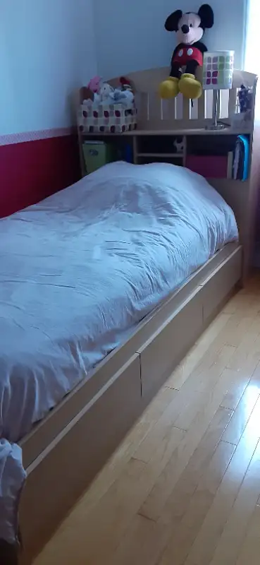 Lit simple 39po in Beds & Mattresses in Longueuil / South Shore - Image 7