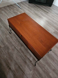 Coffer table with storage