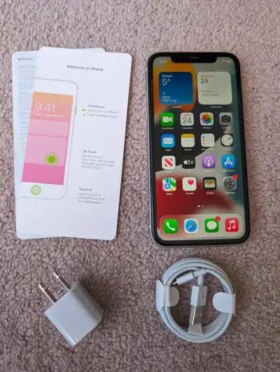 White iPhone 11,64Gb. Perfect Condition. Unlocked., View more