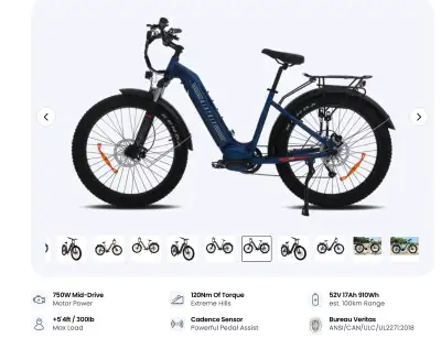 Biktrix e-bike, View more