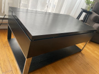Beautiful lift-top coffee table with storage