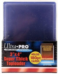 Ultra Pro 3"x4" 180pt Trading Cards Toploaders 10 Count Pack