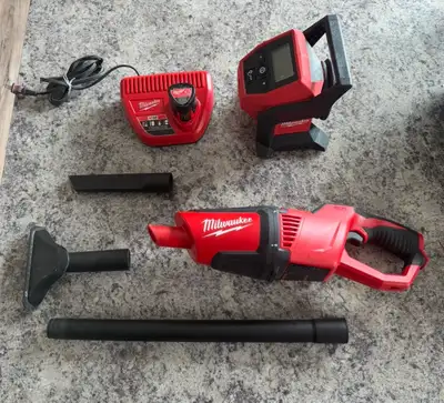 Milwaukee M12 Vacuume and air pump, View more