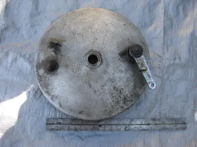 Norton G15 750 Front Brake Drum Assembly w/ Shoes - $50.00 obo 8 Inches in Width May fit other Briti...