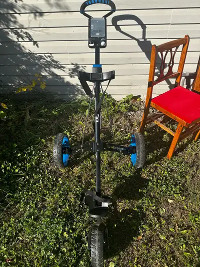 I'm selling a used Powerbilt golf cart in good condition, perfect for navigating the golf course wit...