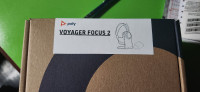 Poly Voyager Focus 2 with USB C Adapter = Brand New = C$150