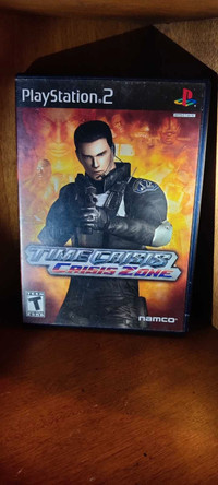 Time crisis crisis zone. PlayStation 2 great condition 