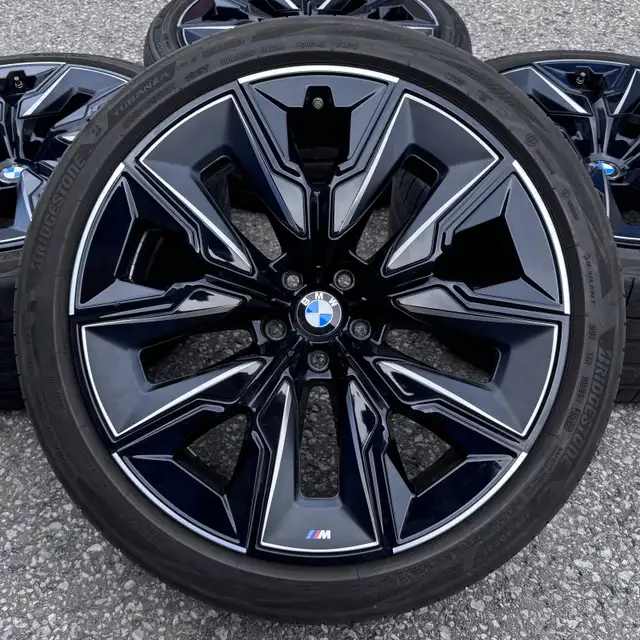 BMW 7 Series - i7 - X3 *OEM* 21 Inch Wheels & Sensors & Tires in Tires & Rims in City of Toronto - Image 3