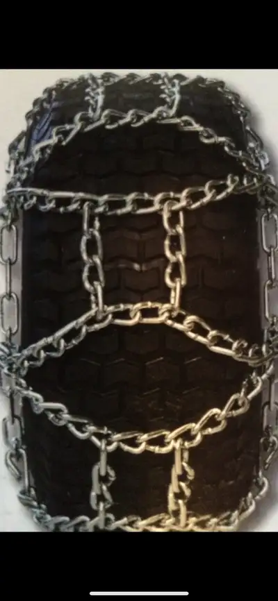 New Tire Chains. H Pattern Style., View more