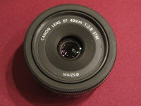 Canon EF 40mm 2.8 Lens