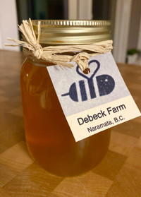 Healthy & Delicious Naramata Honey $15