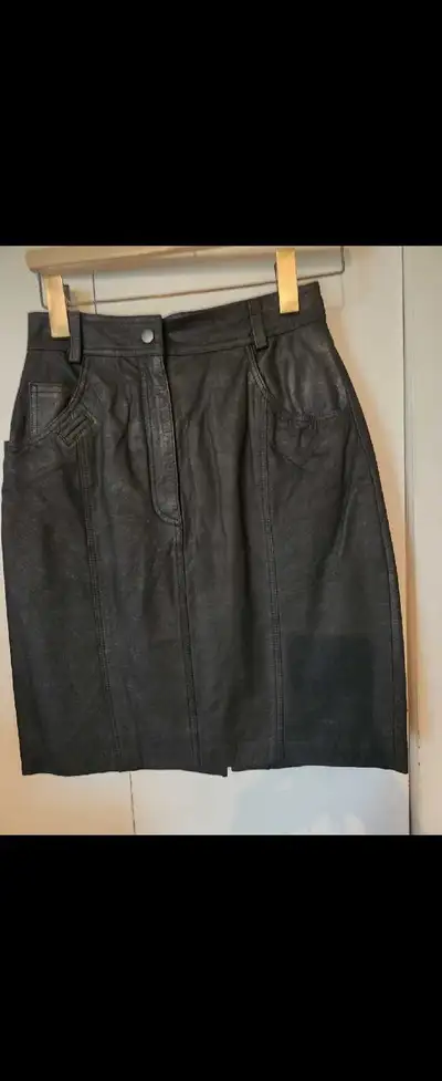 Leather Skirt, View more