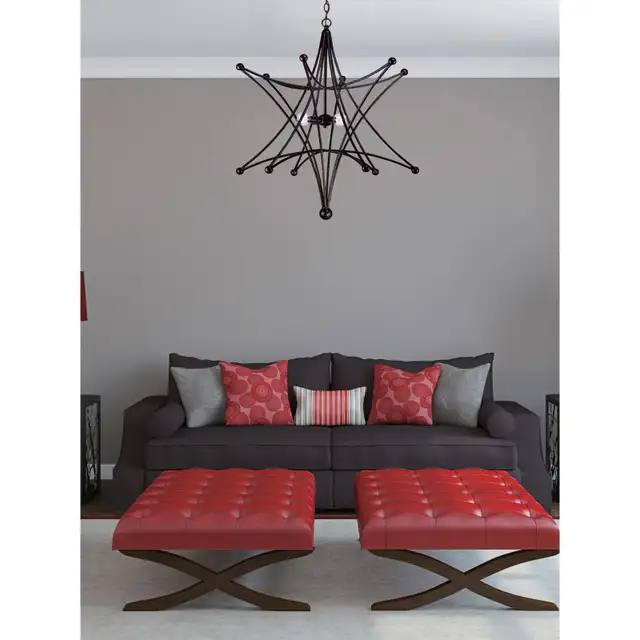 Rustic-Chic Chandelier by Crystorama – Brand New w Box in Indoor Lighting & Fans in Markham / York Region - Image 3