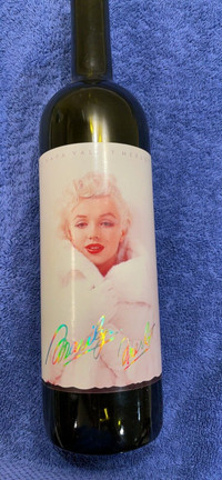 Marilyn Merlot Wine Bottle