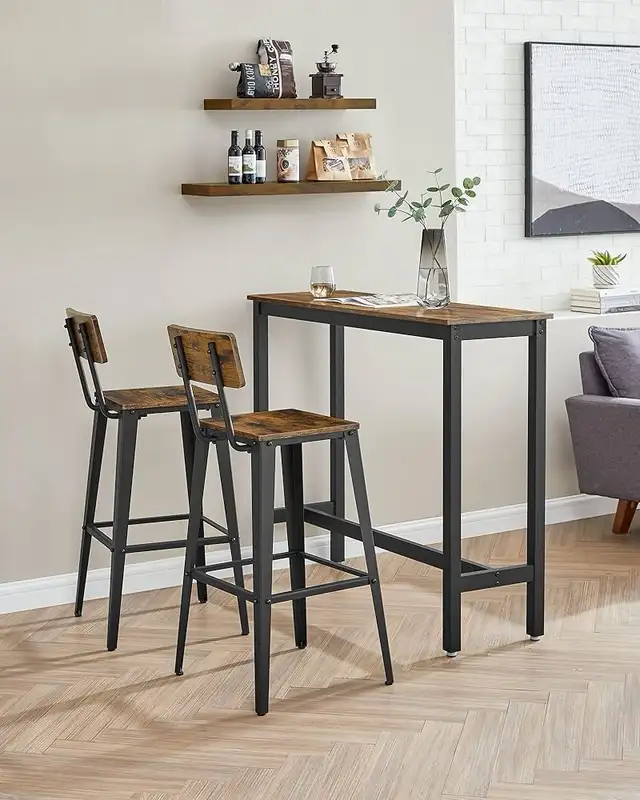 Bar Stool, Bar Height Stool, Tall Bar Stools with Back in Chairs & Recliners in Markham / York Region - Image 2