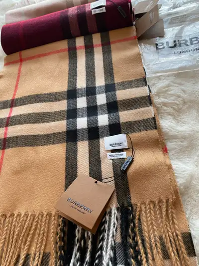 Burberry Scarfs Brand New w Tags, View more