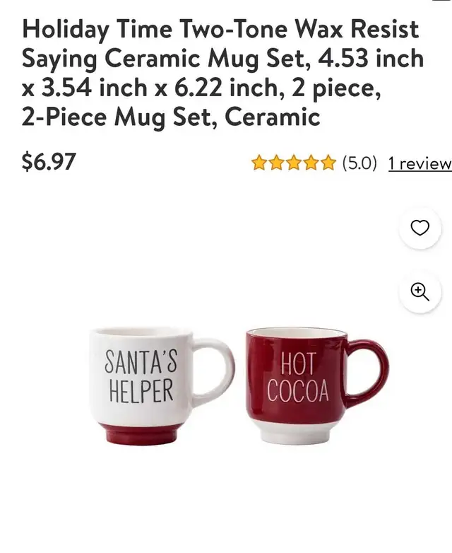 Holiday Ceramic Mug Set62865711543554121