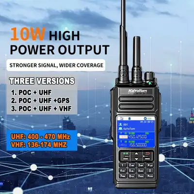 KaYoTom D10 Dual-Mode Global Walkie Talkie, View more