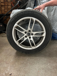 Audi 19” rims and Cooper tires