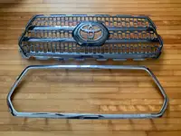 Used Front Grill with trim for 2017 Toyota Tacoma (black chrome)