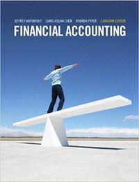 Financial Accounting 1st Canadian Ed by Waybright, Chen & Pyper