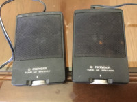 Pioneer 2 tune up speaker for car.
