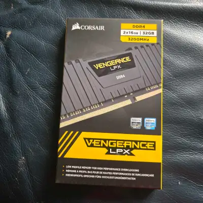 Corsair Vengeance LPX 2x 16 GB 3200 Mhz ddr4, View more