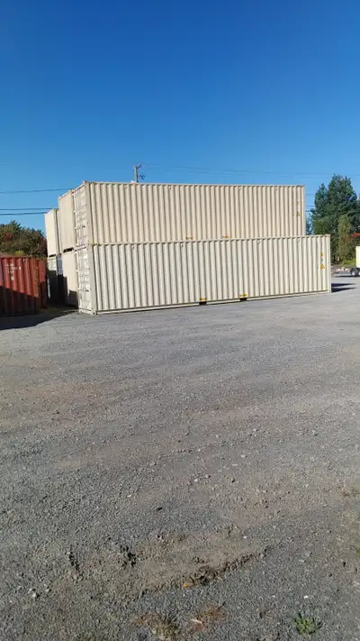 40 foot high cube 1 trip sea containers 9 Foot 6 inch walls Built with Corten anti corrosive steel M...