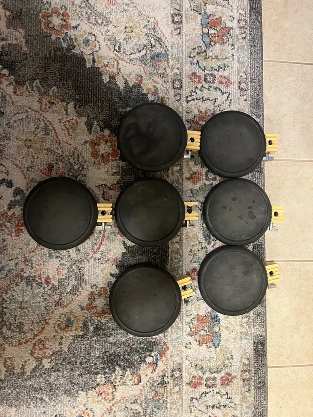 Roland PD-7 V-Drums Dual Trigger Drum Pad (7 pads) in Drums & Percussion in Ottawa - Image 3
