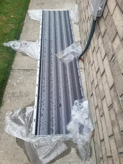 Metal roofing hidden fastener 29 Guage 7ft long dark brown , View more