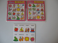 2 ensembles de bingo pour fêtes d'enfant (neuf)