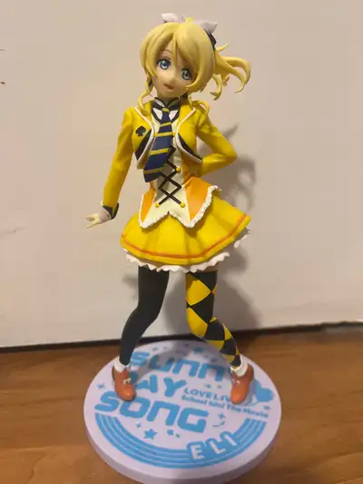 No box, completely brand new and stored in a dark place (I bought her from an anime convention, so s...