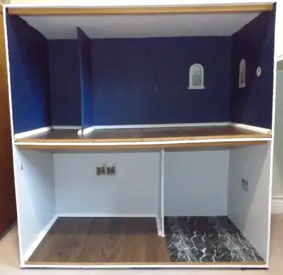 WOODEN DOLL HOUSE FOR 18" DOLLS, View more