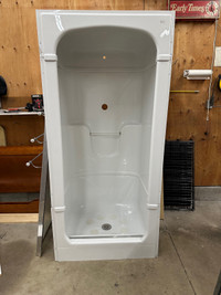 Mirolin 36” 3 piece walk in shower 