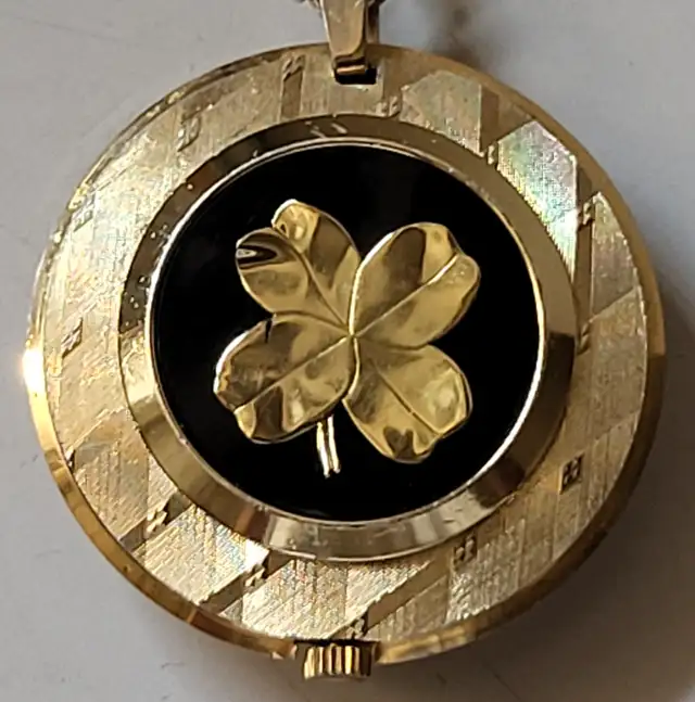 Antique "Algol" King Flower 17 Jewel Swiss Wind Up Pocket Watch63654761815299121