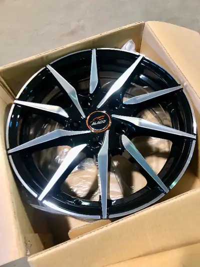 Bonjour en stock MAGS NEUFS 5x114.3 16” call/text 438-830-5757 Steven Pickup 7/7 SANS rdv. 5x114.3 1...