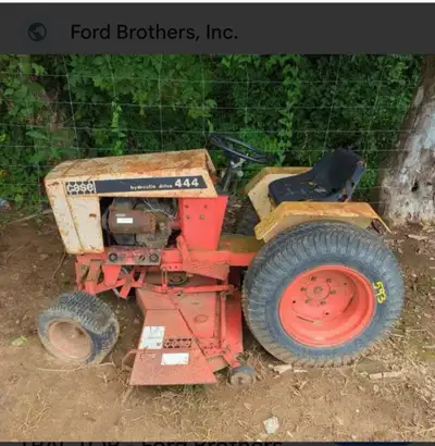 looking for vintage garden tractor Project , View more