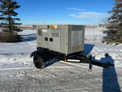 Wacker Neuson 14 KW G14 - Used Tow Behind Diesel Generator / Gen, View more