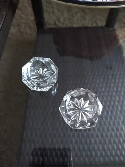 SALIERES ANTIQUES EN CRISTAL (Belgique), View more