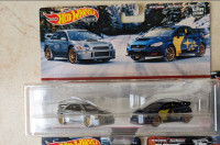 Hot Wheels Premium Subaru 2 Pack