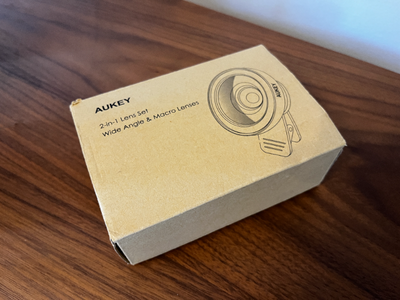 Aukey 2 in 1 Macro & Wide angle lens for smartphones, View more