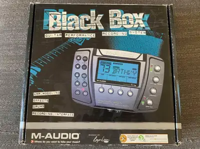 M-Audio Black Box Guitar Performance Recording System, View more