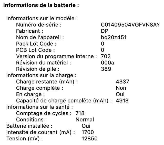 MacBook Pro 13 pouces - fin 2013 in Laptops in West Island - Image 11