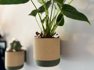Modern Wall Planters with Drain Base – Made in Ottawa, View more
